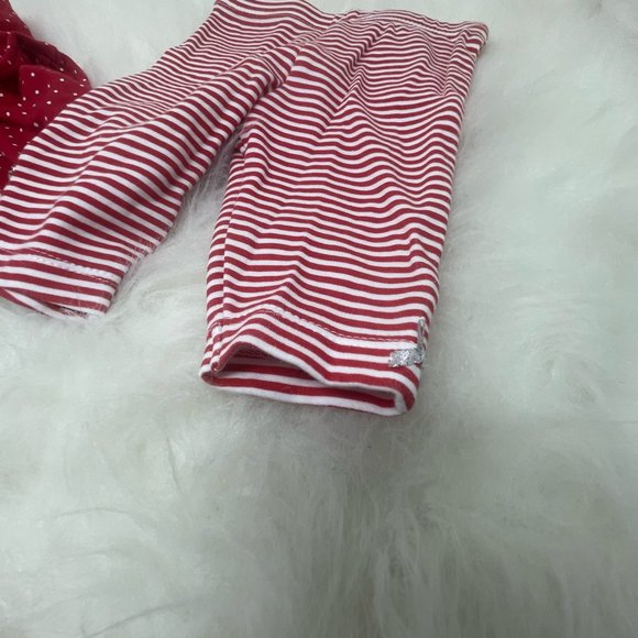 Little Me My First Christmas Top Leggings Outfit 3 months - Picture 6 of 6